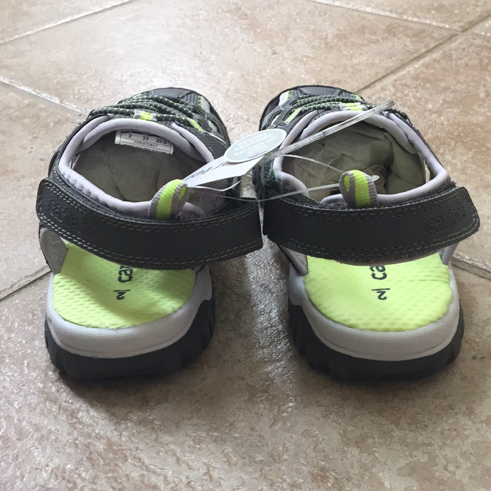 Carter's Boys Closed Toe Athletic Play Sandals - Picture 4 of 8